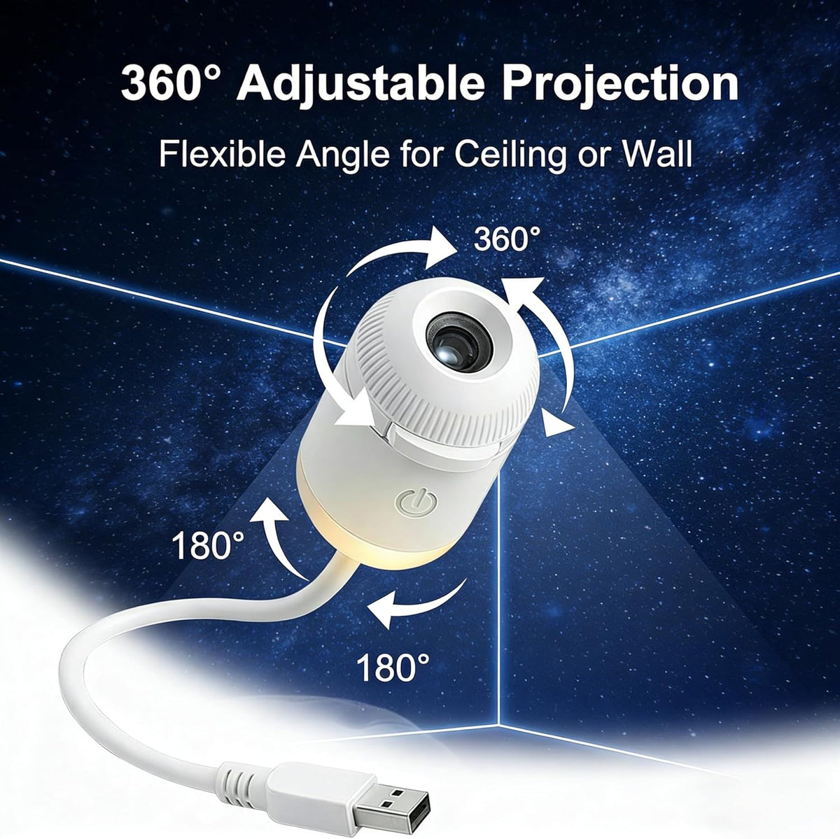 12-Film Galaxy Star Night Projector